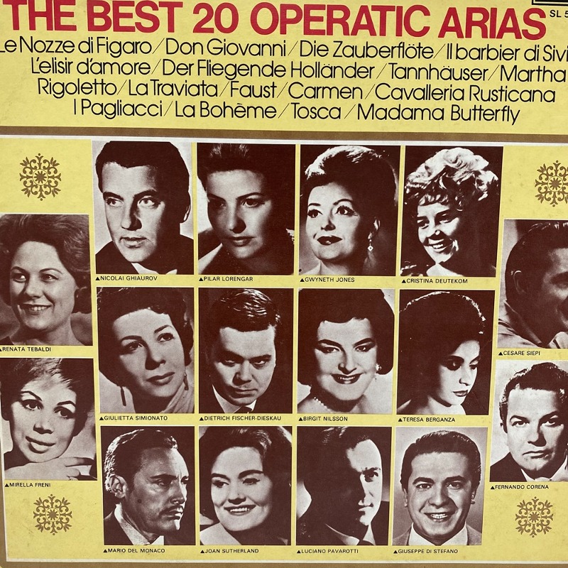 THE BEST 20 OPERATIC ARIAS / AA7183